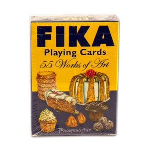FIKA Playing Cards - Swedish Bakery