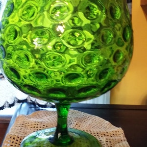 Vintage Empoli art glass vase