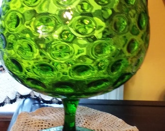 Vintage Empoli art glass vase