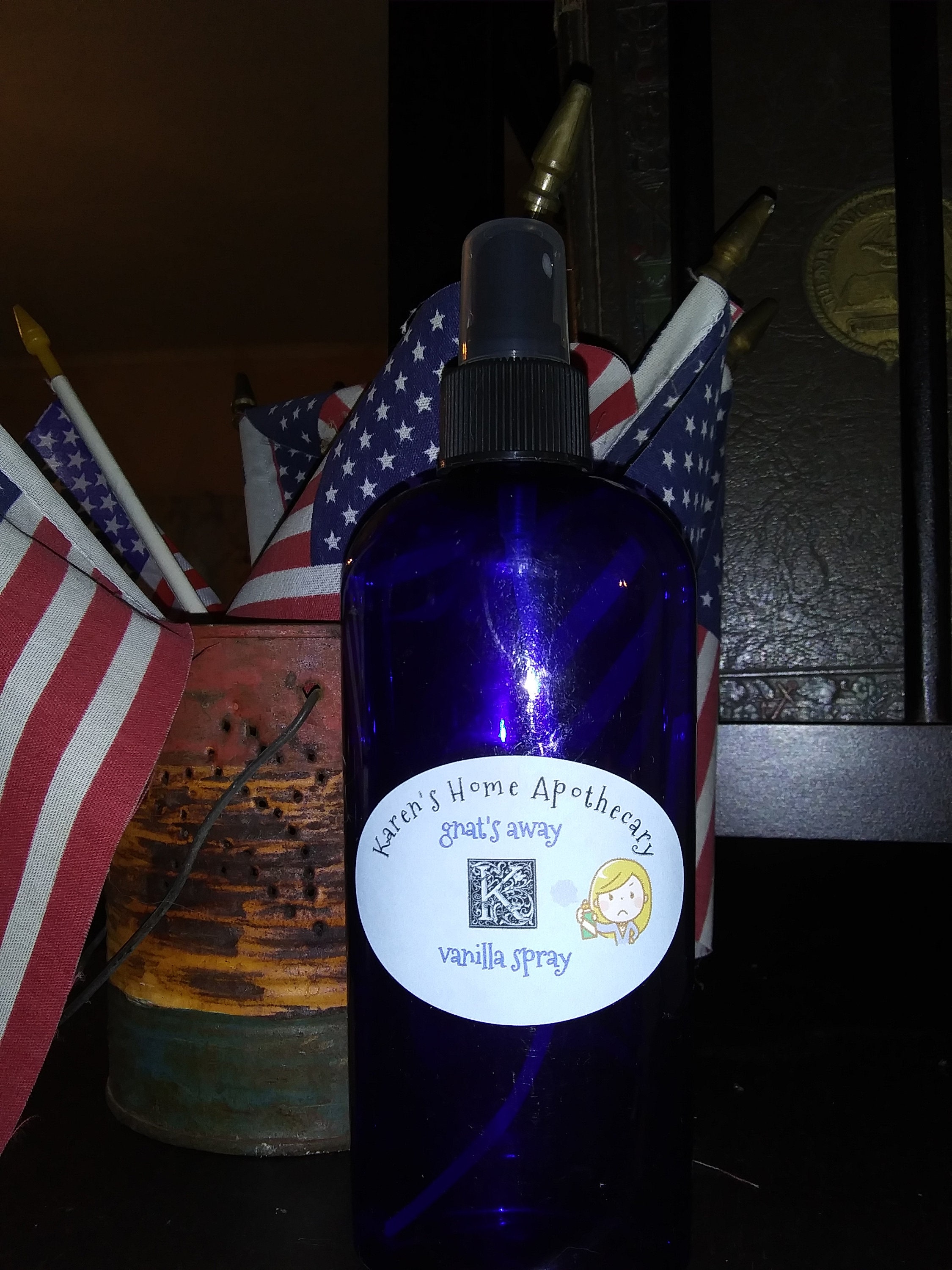 Gnat's Away Vanilla Spray Etsy