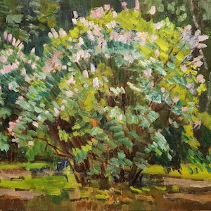 Ainda-vida com flores de Antiguidades, pintura a óleo originais de arte Soviética ucraniana artista Iskam V. V. 48.5-68.5  anos 1980