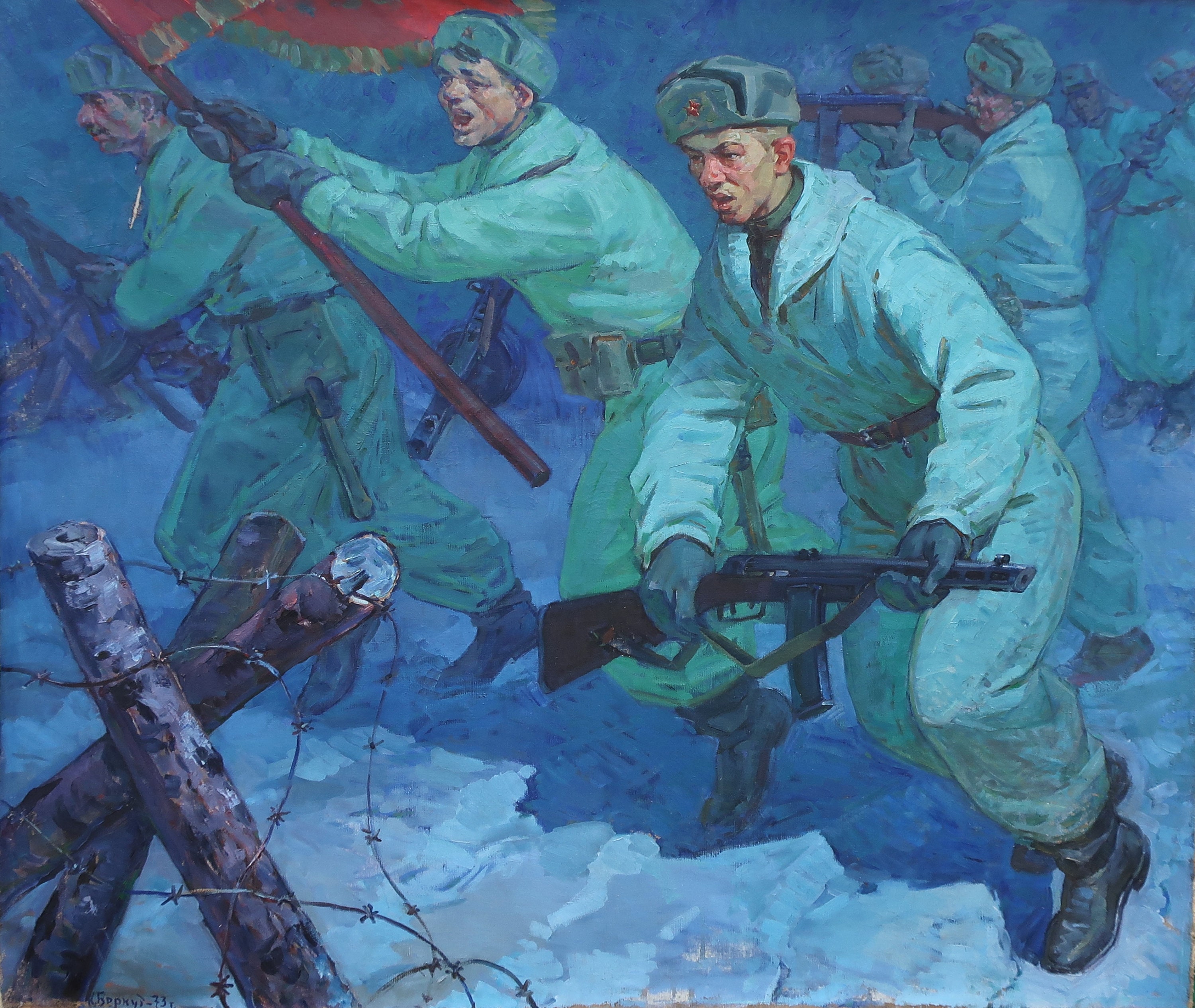 2025年新作 40's~ WW2 ハンドペイントカモ キャンバスバック ART PEACE‼︎ バッグ
