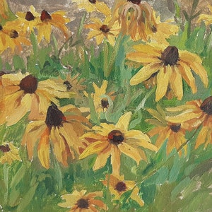Natura morta con fiori Pittura a olio antica originale arte sovietica artista ucraino Stretsenko A.Yu. 22.5-31