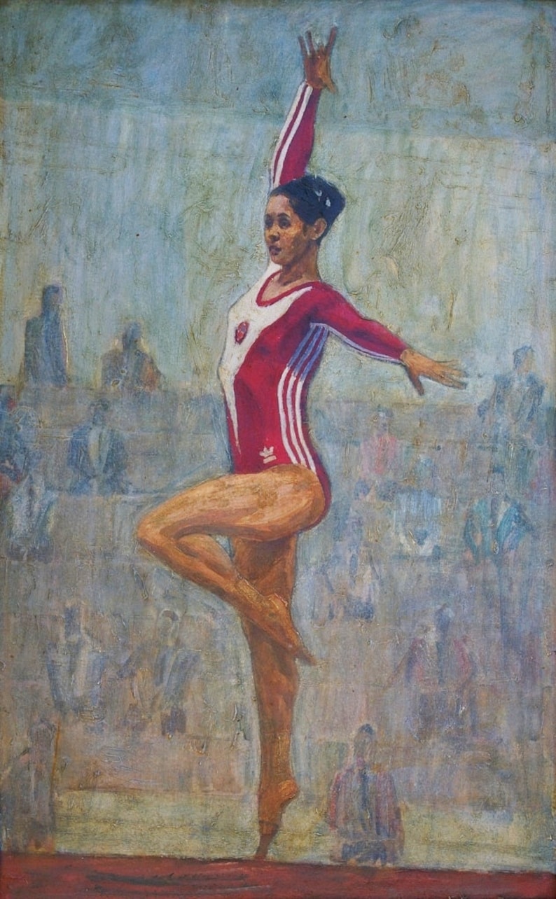 Советские спортсменки в изо (без авторизации) 