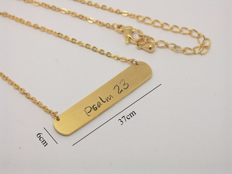 Friendship Necklace Friend Necklace Birthday Necklace,Hand stamped Necklace Message Necklace Name Necklace NB880 Rose Gold Bar Necklace