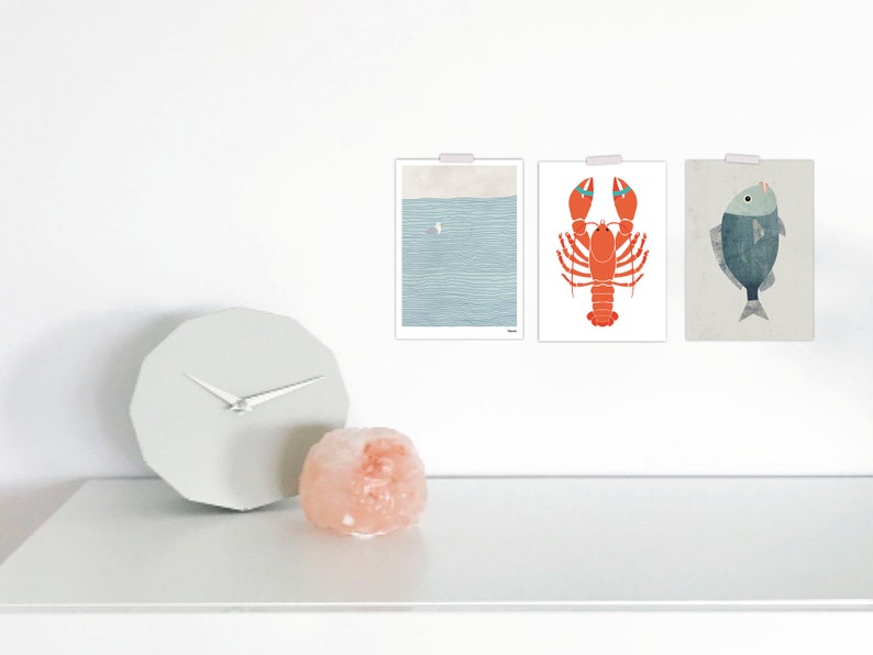 banum postcard lobster funny postcards lobster, greeting cards sea sea, postcards maritime, postcards gourmet lobster red, card animals sea image 6