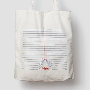 banum cotton bag Moin - jute bag Hamburg, shopping bag sea lake, jute bag anchor, tote bag market, fabric bag shoulder bag