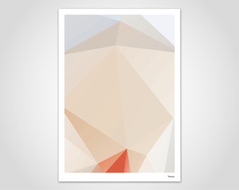 Balon — Watercolor Poster Art Print Pictures Art Prints Scandinavian Paper Wedding Pastel Marble Minimalist Geometric