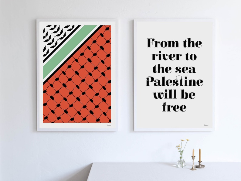 banum Free Palestine N7 Poster Palestine, Poster Free Palestine, Poster Gaza Freedom, Poster Free Gaza Palestine, Poster Peace Freedom image 8