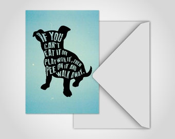 banum postcard dog — funny postcards dogs, postcard puppies, greeting cards animals, postcard motivation, postcard quote sayings, cards