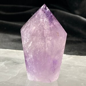 Amethyst Point, Polished Amethyst Point, Natural Amethyst Stone, Amethyst Tower, Amethyst Crystal, Crystal Point, Purple Amethyst Stone
