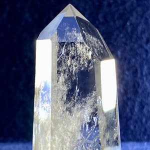 2.5&quot;, Clear Quartz Point, Quartz Crystal, Quartz Point, Natural Quartz, Crystal Point, Polished Quartz Tower, Crystal, Polished Quartz Point