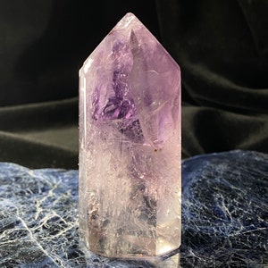 Amethyst Point, Polished Amethyst Point, Natural Amethyst Stone, Amethyst Tower, Amethyst Crystal, Crystal Point, Purple Amethyst Stone
