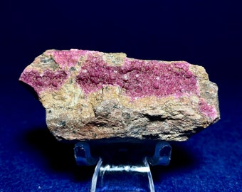 69,9 g, 2,6 cala (szer.), piękny różowy kalcyt kobaltowy, kalcyt kobaltowy, naturalny kalcyt kobaltowy, pozyskiwany w sposób odpowiedzialny i etyczny oraz autentyczny