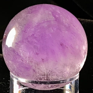 82g, 1,5 &quot;, Amethyst-Kugel, polierte Amethyst-Kugel, natürlicher Amethyststein, Amethyst-Kugel, Amethyst-Kristall, Kristallkugel, lila Amethyst