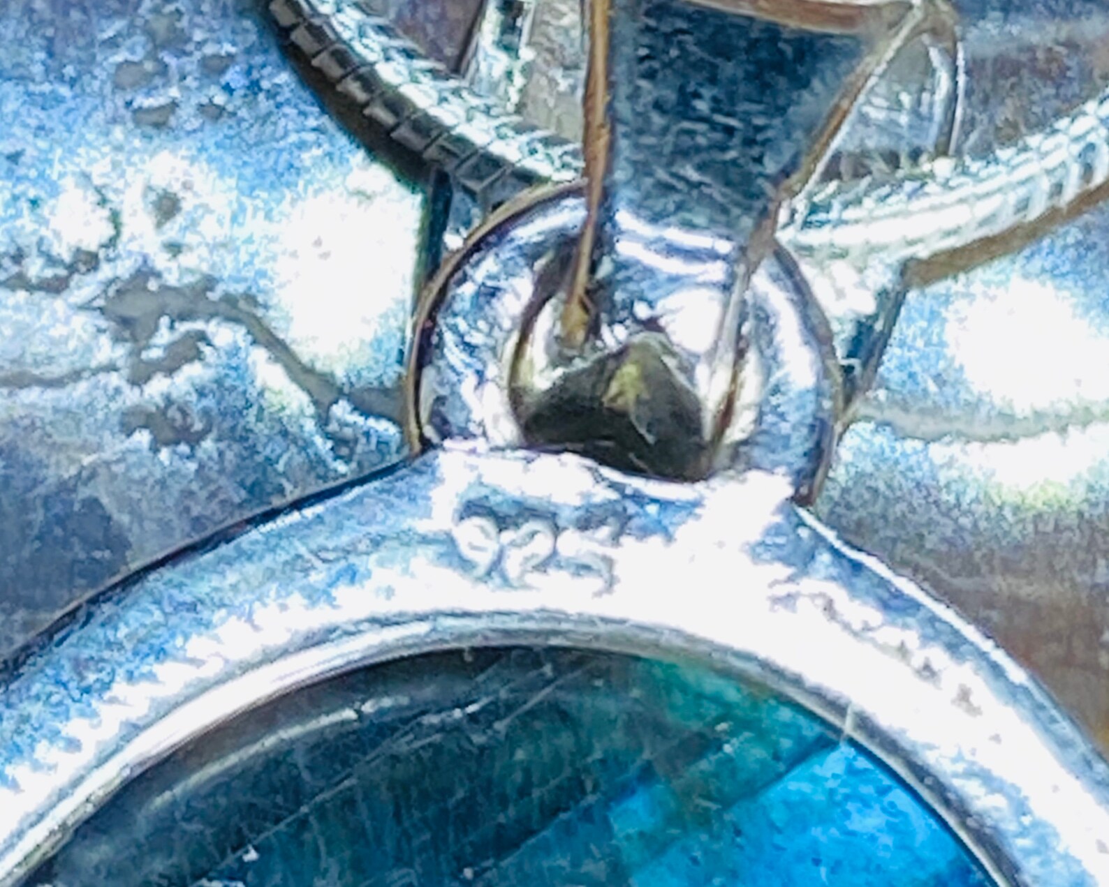 •LABRADORITE OVAL - 1• sterling silver pendant