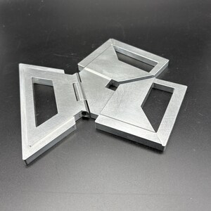 Captain America Machined Metal Shield Harness Buckle The First Avenger Smithsonian Winter Soldier WWII Cosplay image 2