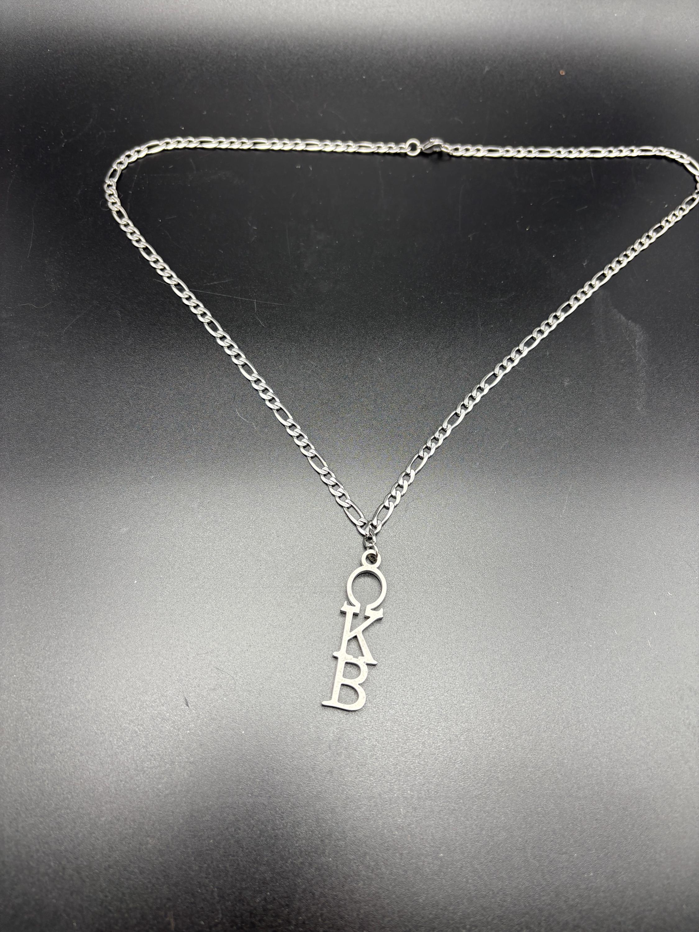 Screen Accurate V2 Scream 2 Sidney OKB Greek Letters Necklace Prop 
