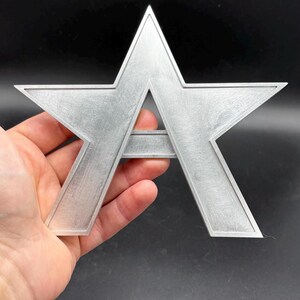 US Agent Captain America Metal Shield Harness Buckle Falcon and the Winter Soldier Thunderbolts Cosplay image 2