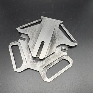 Captain America Metal Shield Harness Infinity War Cosplay Weathered