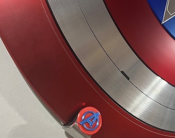 Soporte de pared para exhibición de accesorios de escudo de la Mujer Maravilla de los Vengadores del Capitán América ajustable