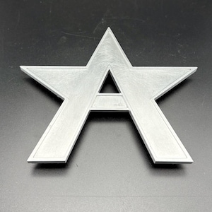 US Agent Captain America Metal Shield Harness Buckle Falcon and the Winter Soldier Thunderbolts Cosplay