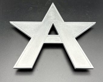 Arnés con hebilla de escudo de metal del agente estadounidense Capitán América, Falcon y el Soldado del Invierno, Cosplay de Thunderbolts