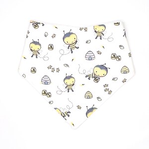 Honey Bee Bib, Baby Boy, Baby Girl, Bibs for Babies, Bee Baby Gift, Bumble Bee Hive, Bandana Bib, Drool Bib, Baby Shower Theme, Baby Bib