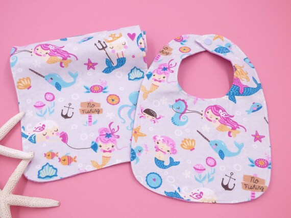 mermaid bib