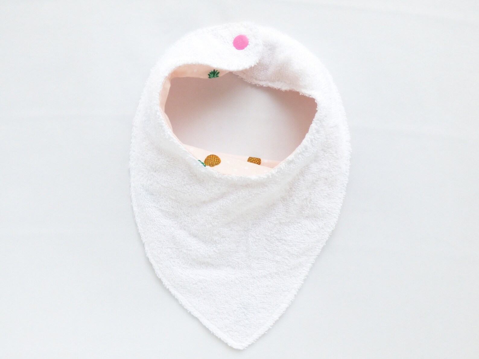 Pineapple Baby Bibs Hawaiian Nursery Bandana Bib Pineapple Etsy