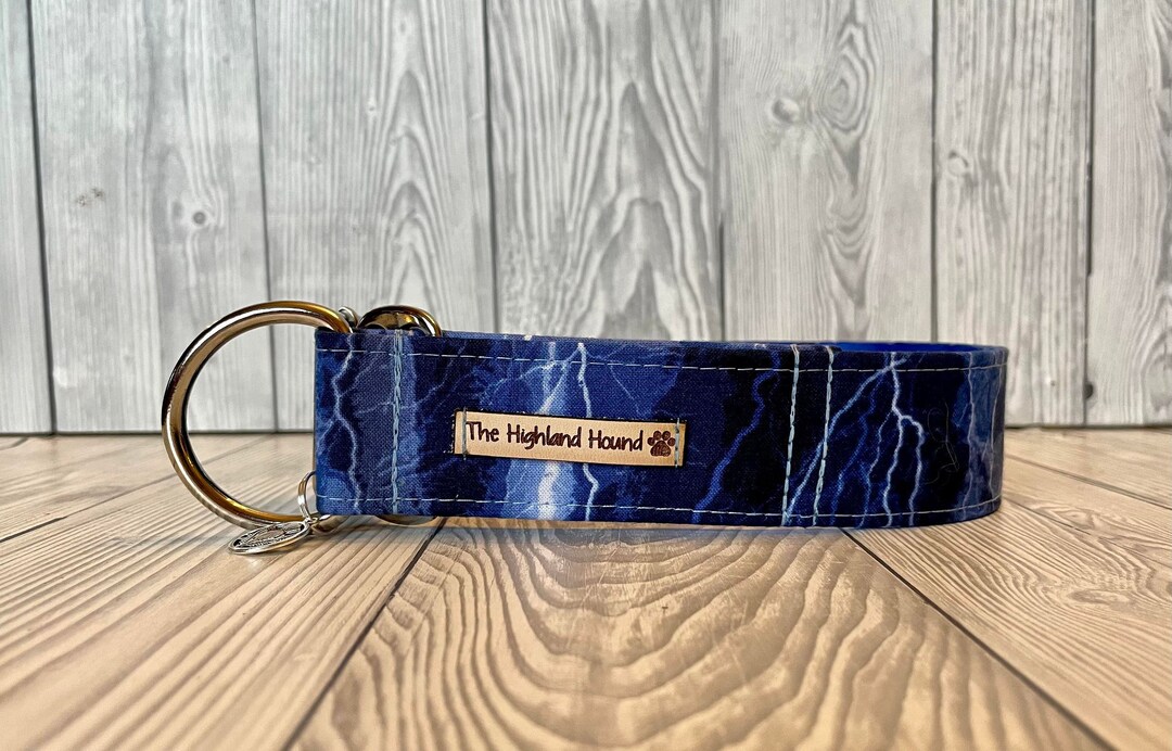 Fishtail Martingale Dog Collar 1.5 Lightening Etsy
