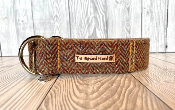 Tweed martingale clearance collar