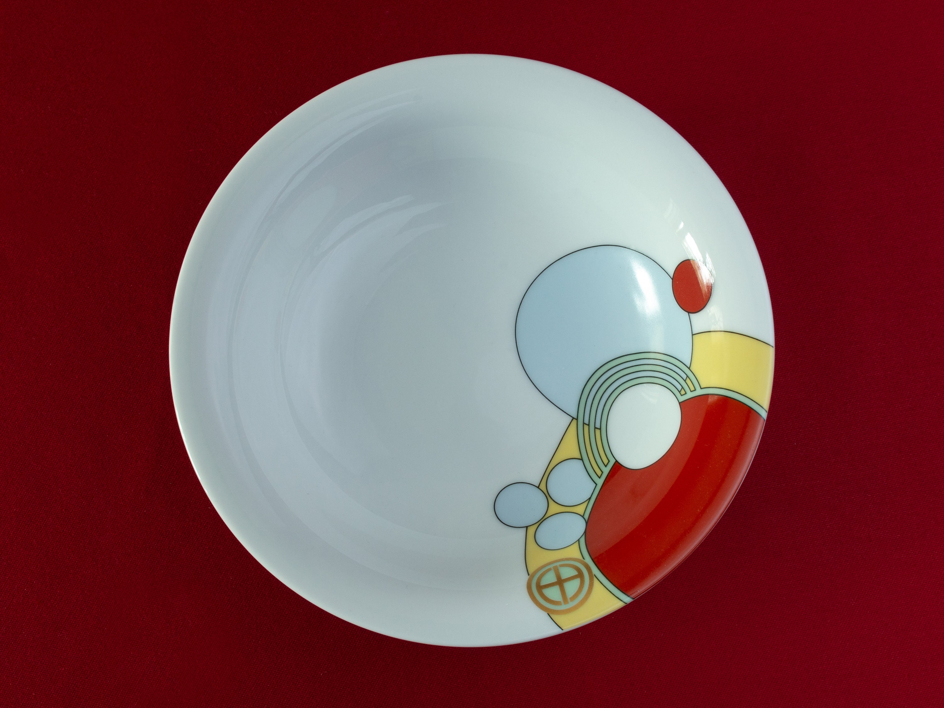 Art Deco Dishes Inspired by the Imperial Hotel, That Was Designed