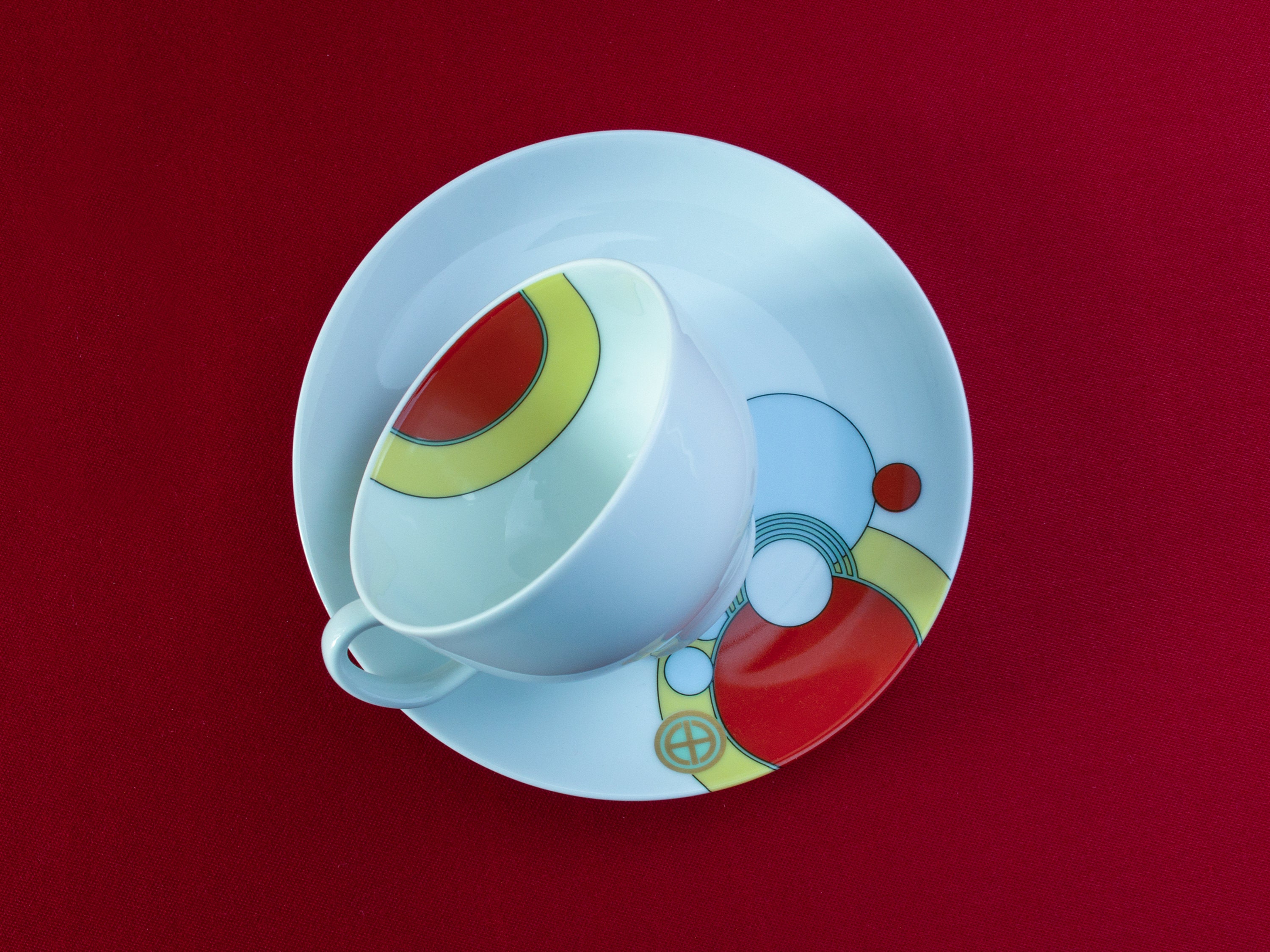Art Deco Dishes Inspired by the Imperial Hotel, That Was Designed