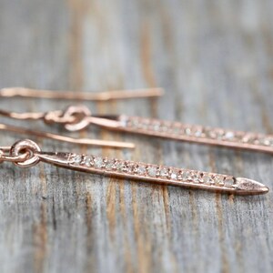 21X2.5mm 24k gold vermeil 1 pc Diamond Spike Pendant SMALL 925 Oxidized Sterling Silver