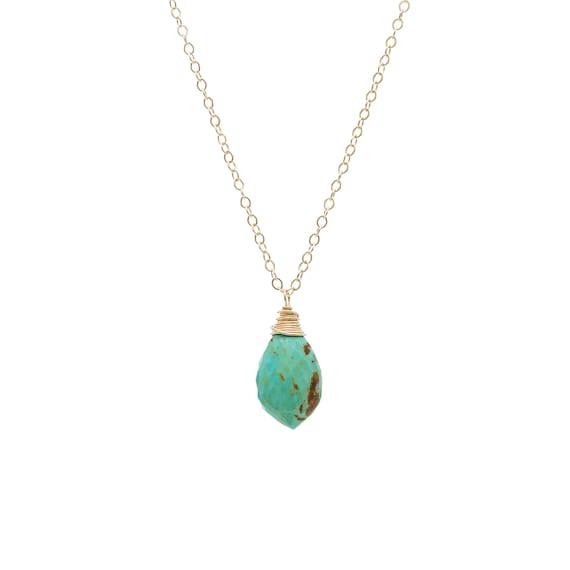 Arizona Kingman Turquoise Gemstone Necklace