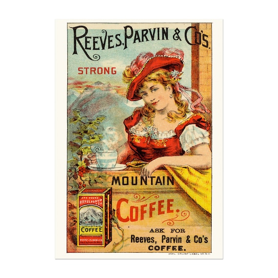 Mister Coffee Nerves - Vintage Postum adverts - Character profile