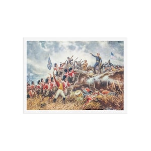 Revolutionary illustration of the Battle of New Orleans, in the History of the war of 1812.