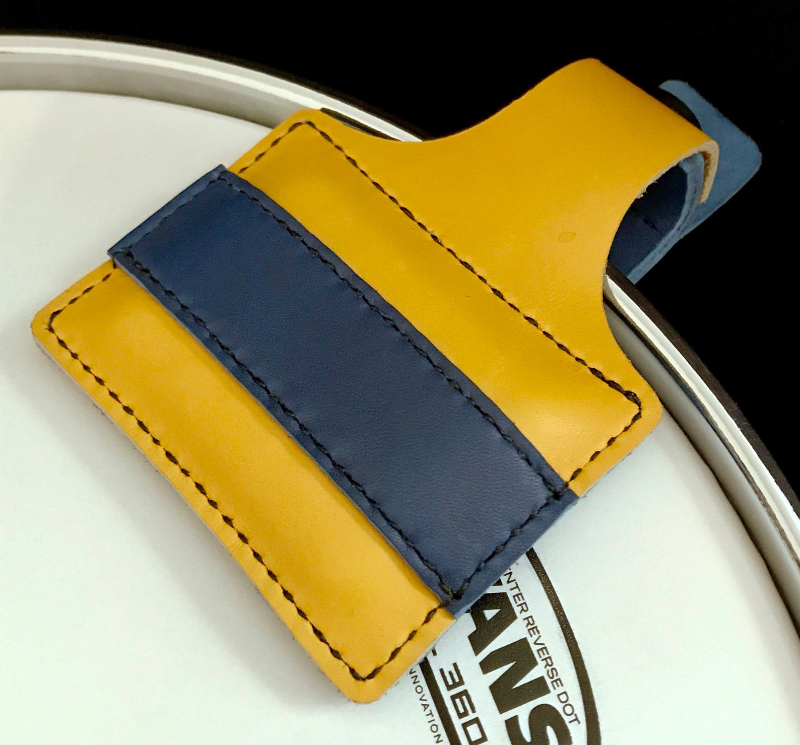 Handmade Leather Snare Drum Damper Custom Snare Muffler Etsy