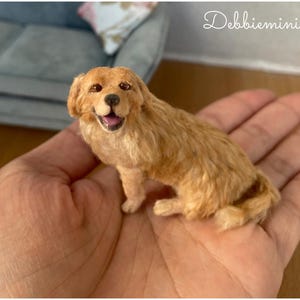 Dollhouse Miniature Dog Pet Animal in 1:12th Scale &quot;Jax&quot;