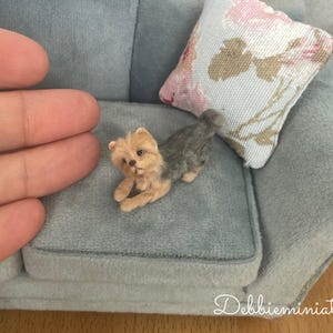 Dollhouse Miniature Dog Pet Animal in 1:12th Scale &quot;Sam&quot;