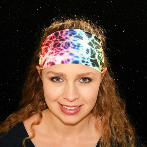 Bubble Headband Neon Headband Rainbow Headband Ombre Etsy