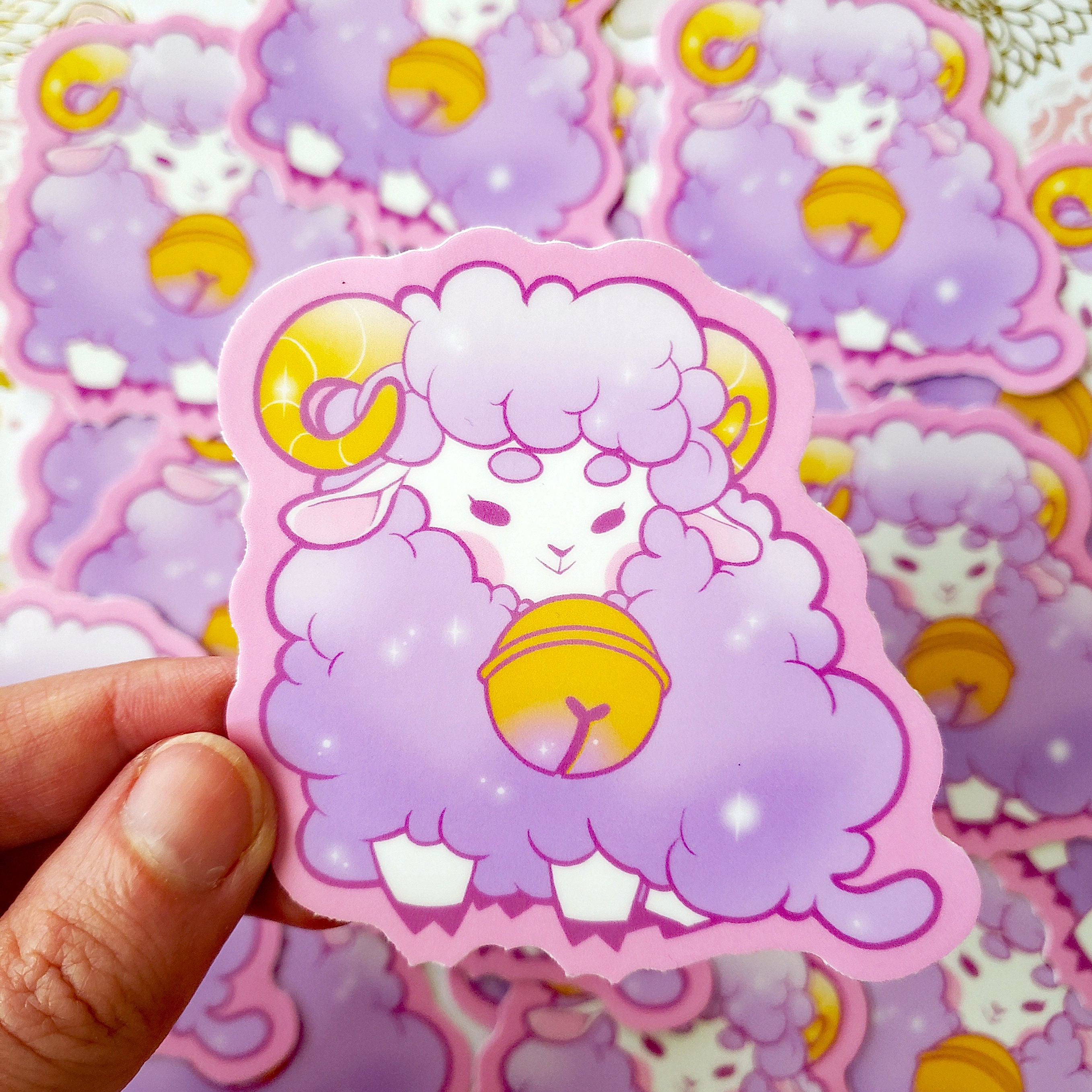Obey Me Sheep MC Vinyl Stickers | Etsy
