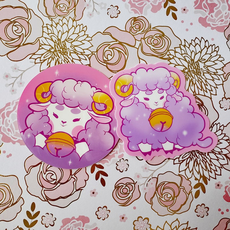 Obey Me Sheep MC Vinyl Stickers - Etsy
