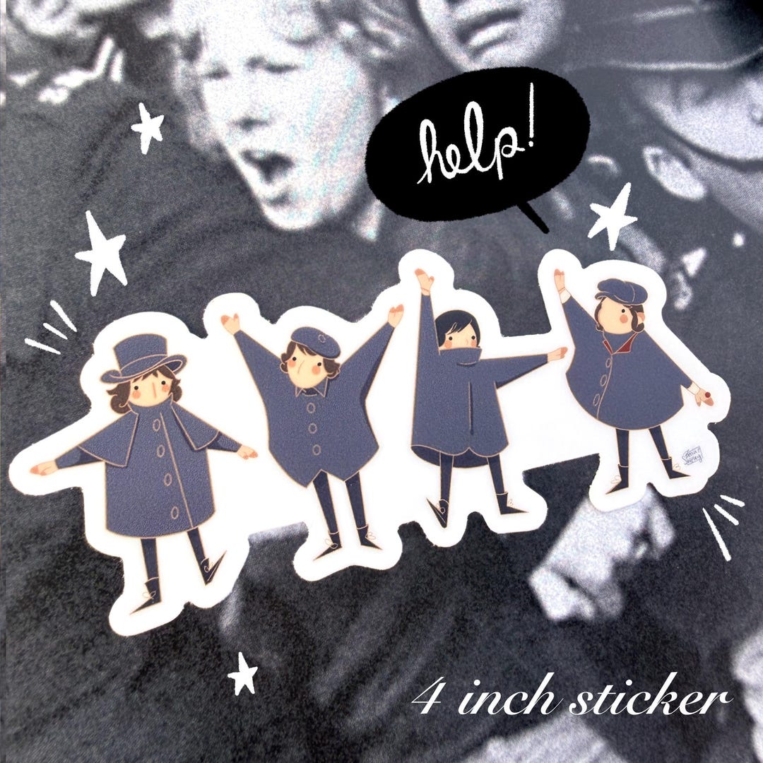 Big Help Sticker Help! Vinyl Sticker - 3 Inch - Etsy