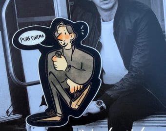 Adesivo in vinile Pure Cinema - 7,6 cm (3 pollici)