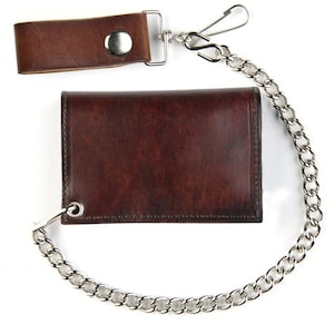 Trifold Chain Wallet 