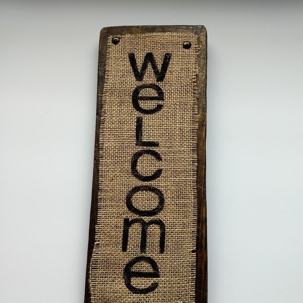 Burlap Sign - Etsy