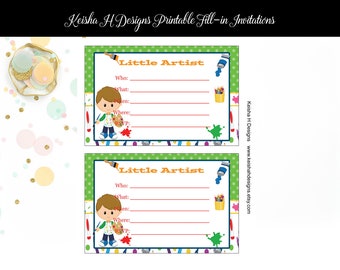 invitation makers etsy