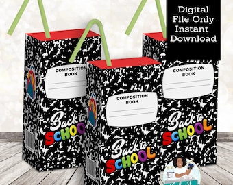 Volunteer Back to School Juice Box Favor Label, PTO PTA Meet the teacher Juice Topper Label Party Favor, School Open House Instant Download
